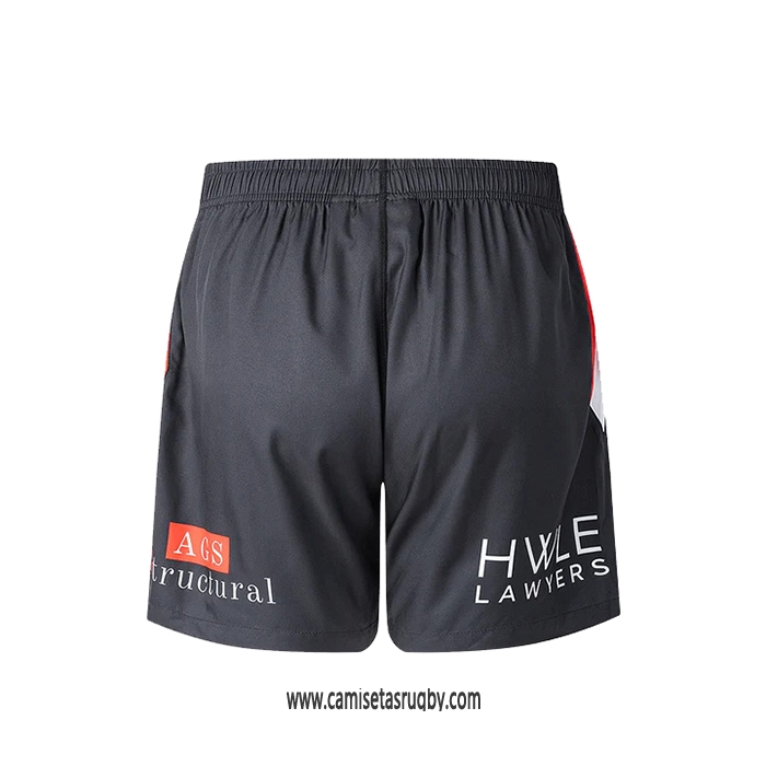 Pantalones Cortos St George Illawarra Dragons Rugby 2026 Negro